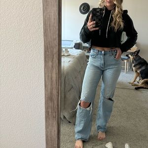 Abercrombie 90s high rise